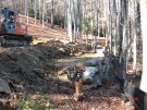 builing retaining wall